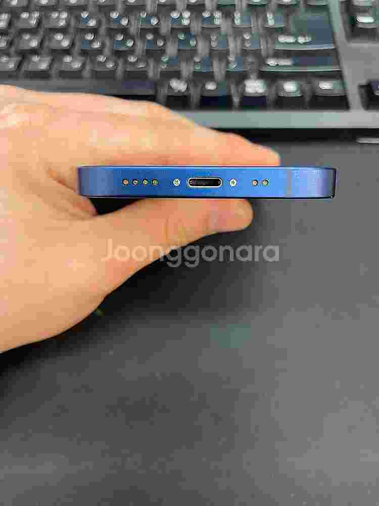 아이폰12미니 블루 64GB 상태좋은 중고23만팝니다.--5