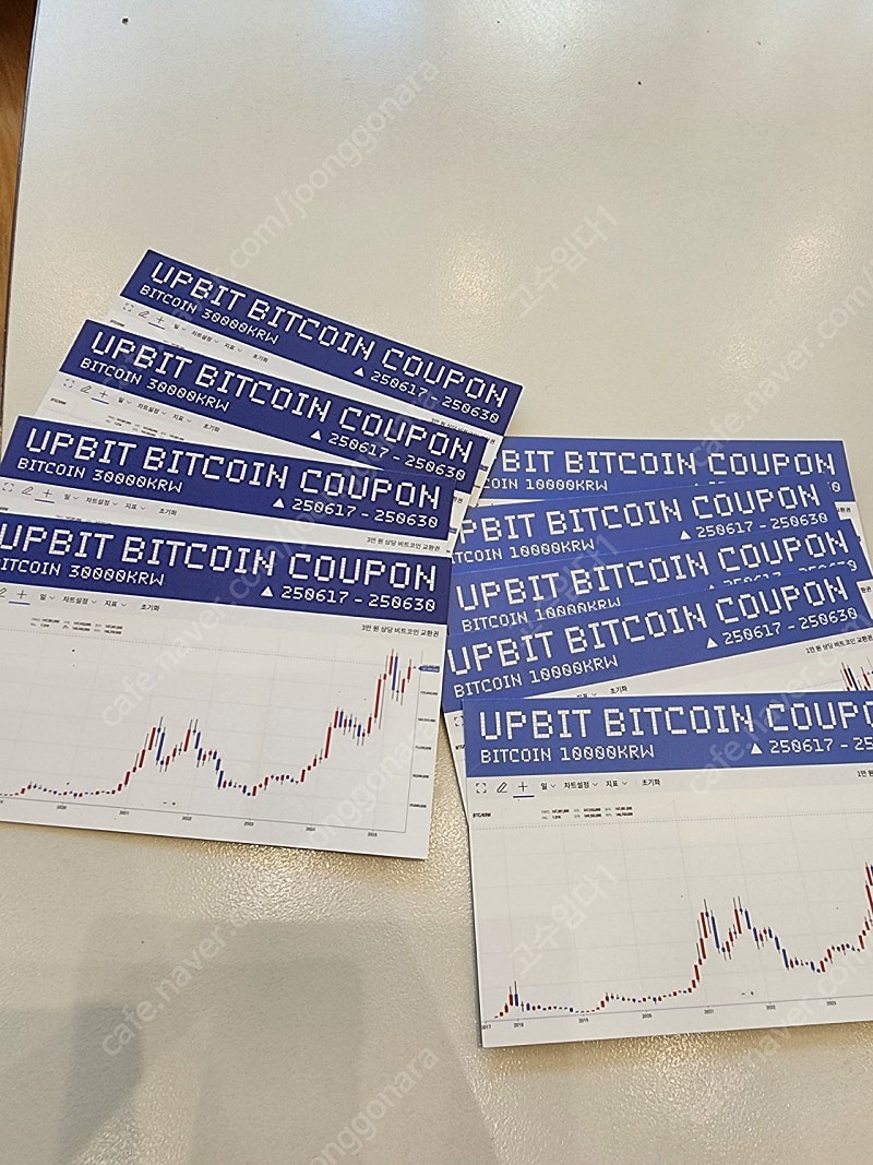 업비트 1만원 3만원 비트코인 쿠폰 | 중고나라 - 안심되는 중고거래