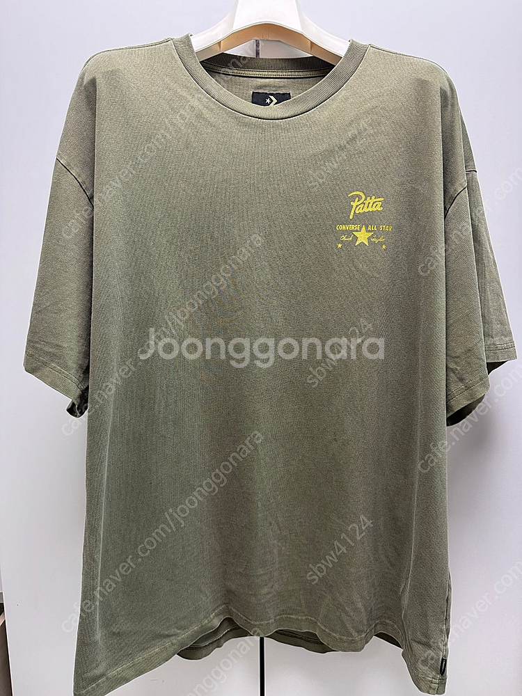 컨버스 X 파타 컨버스파타 티셔츠 / 반팔티 M 사이즈...--0