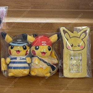 포켓몬센터 25주년 영태미월츄, 에브이, 포케피스 포토홀더 인형 일괄