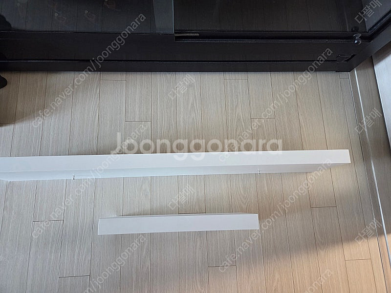 무지주 화이트 선반 2종 (100cm,40cm) 일괄 ...--1