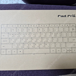 ALLDOCUBE iPlay60 PadPro 키보드(한글각인) 케이스 팝니다