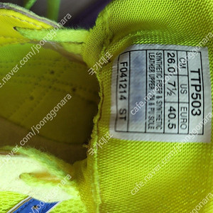 일본 정품 육상 트랙 스파이크 260mm 팝니다