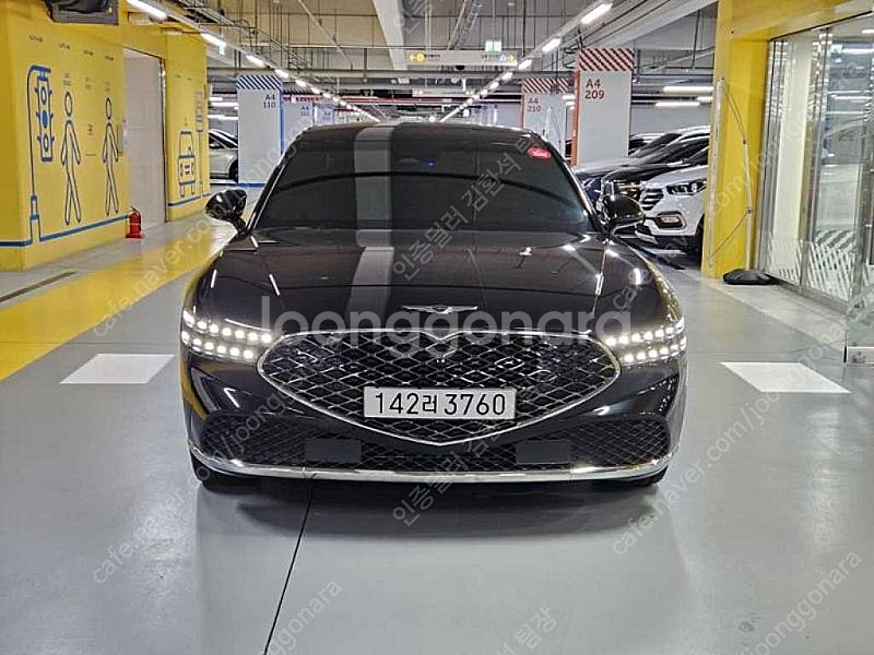 제네시스 G90 중고차 가격 제네시스 중고 검정색 20...--0