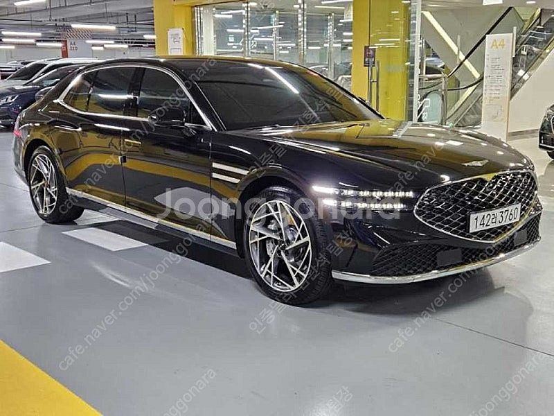 제네시스 G90 중고차 가격 제네시스 중고 검정색 20...--4