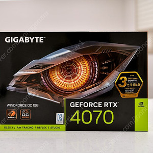 기가바이트 지포스 RTX 4070 WINDFORCE 12GB 윈드포스