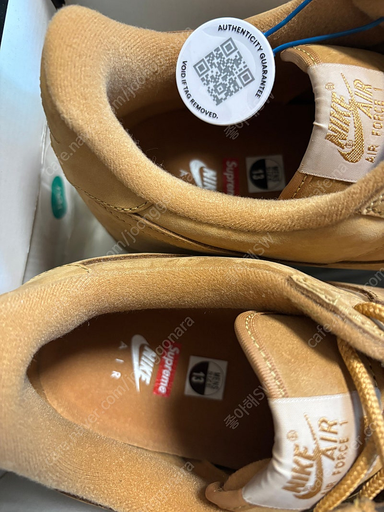 나이키x슈프림 된장포스 310사이즈 이미지