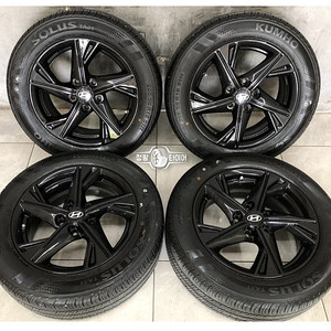 쏘나타 DN8 16인치 블랙 휠 타이어 205/55R16 아반떼 K3