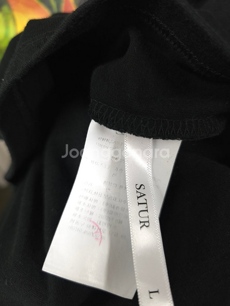 세터 카프리 블랙 티셔츠/한섬 타임 마인 시스템 띠어리...--2