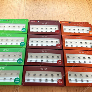 깜빡속눈썹 9mm,11mm,12mm 미개봉 낱개씩 구매가능