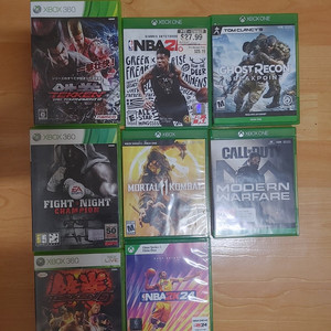 엑스박스 타이틀들