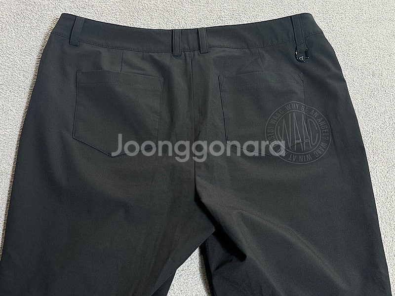 여30 waac왁 블랙스트레치 골프바지 / 캘러웨이 봄...--0