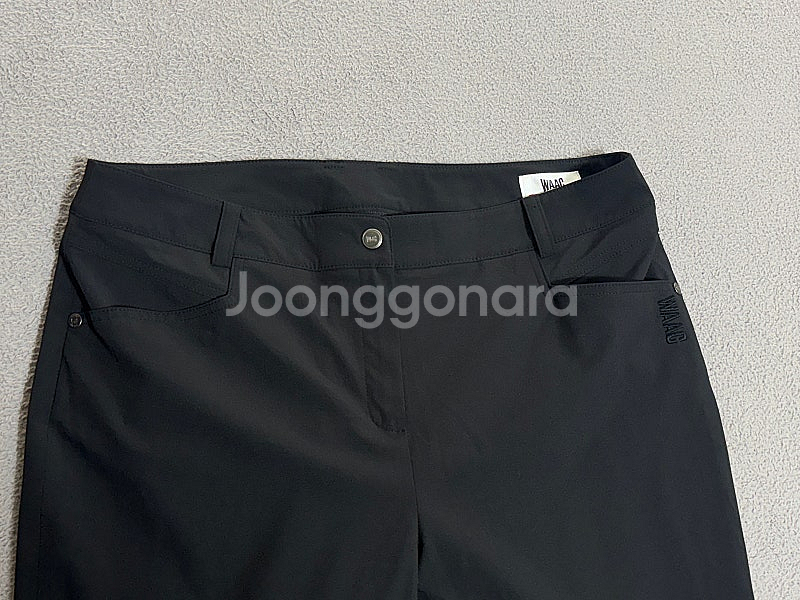 여30 waac왁 블랙스트레치 골프바지 / 캘러웨이 봄...--3