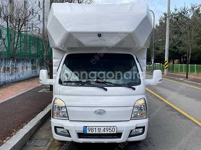 캠핑카 중고 포터2 흰색 2023년식 35,940km ...--3