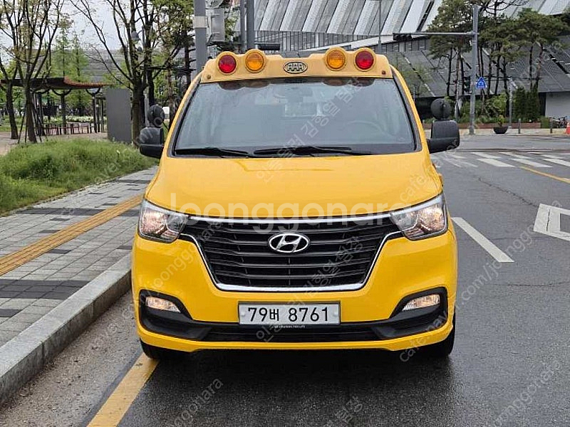 어린이보호차량 더 뉴 그랜드 스타렉스 중고차 노란색 2...--4