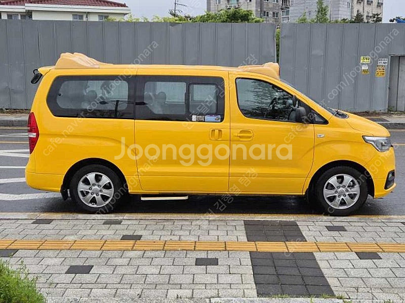 어린이보호차량 더 뉴 그랜드 스타렉스 중고차 노란색 2...--5