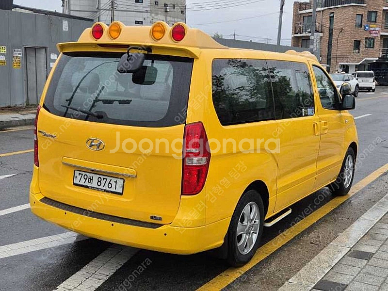 어린이보호차량 더 뉴 그랜드 스타렉스 중고차 노란색 2...--6
