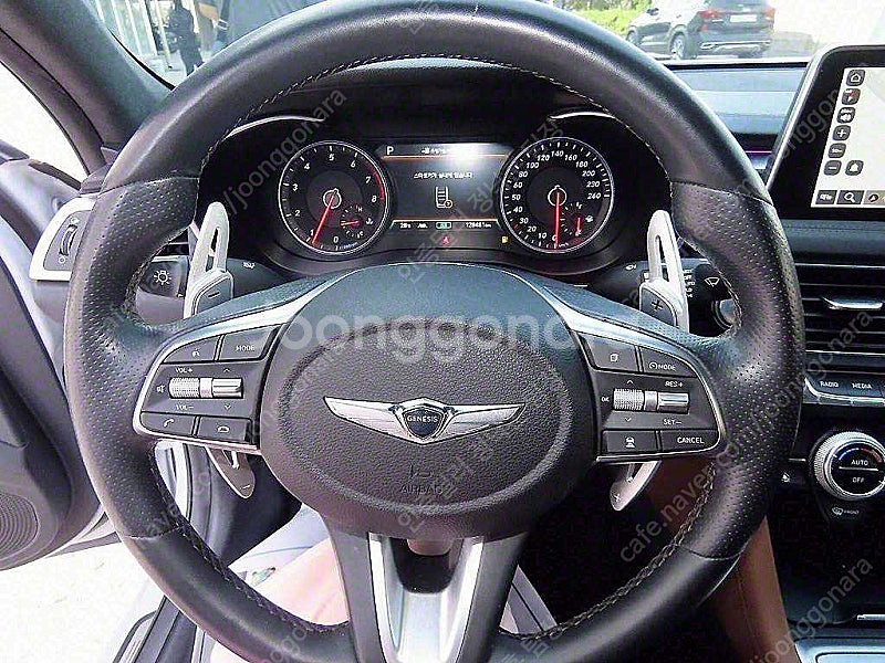 제네시스 G70 중고 가격 중고 G70 흰색 2019년...--9