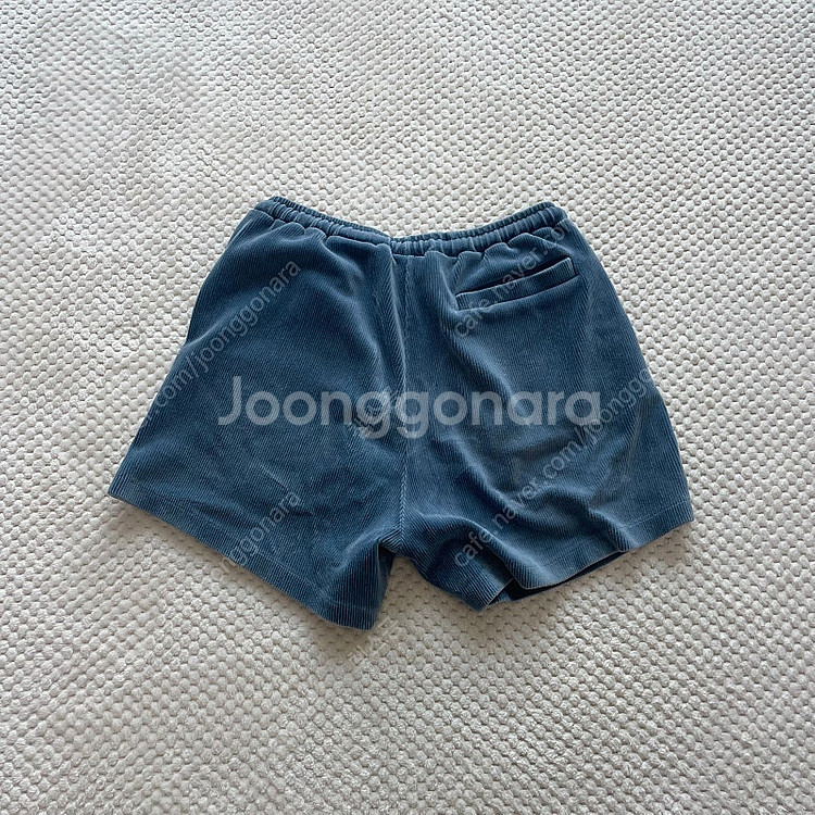 [L] 아이앱 반바지 코듀로이 쇼츠 팬츠 블루 iab ...--1