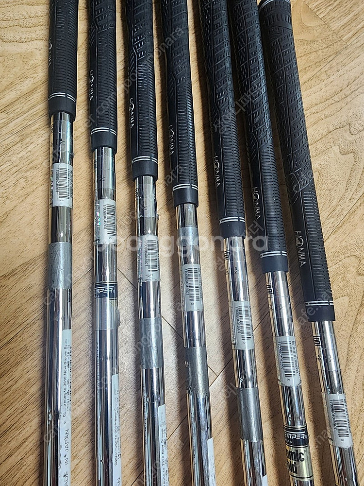 혼마 정품 아이언 TW737VN 4~P 다이나믹 골드 ...--5