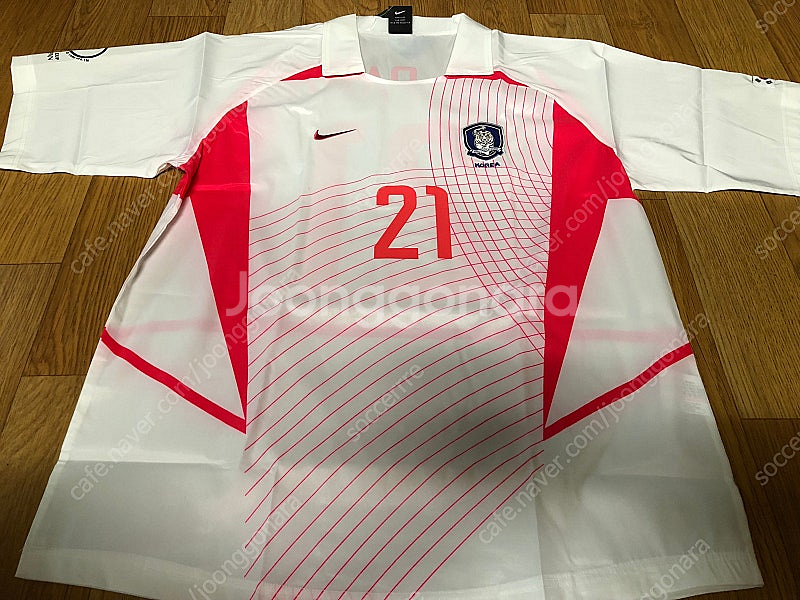 2002월드컵 대한민국 축구 국가대표 국대유니폼 21번...--2