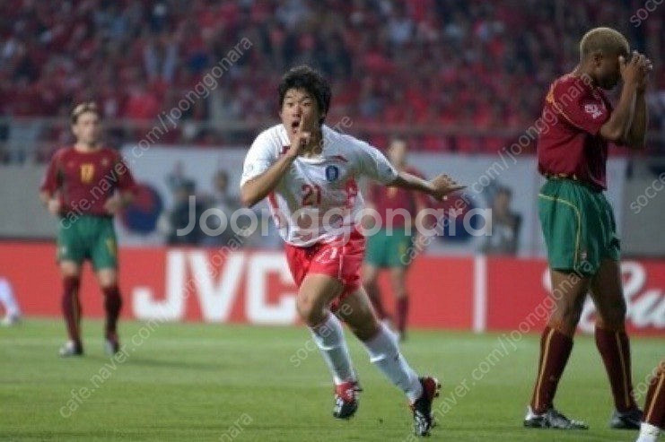 2002월드컵 대한민국 축구 국가대표 국대유니폼 21번...--5