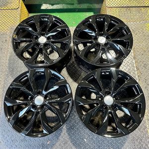 18인치 아우디 A6 페리 유광블랙 중고휠 1대분 PCD112 8.0J +39
