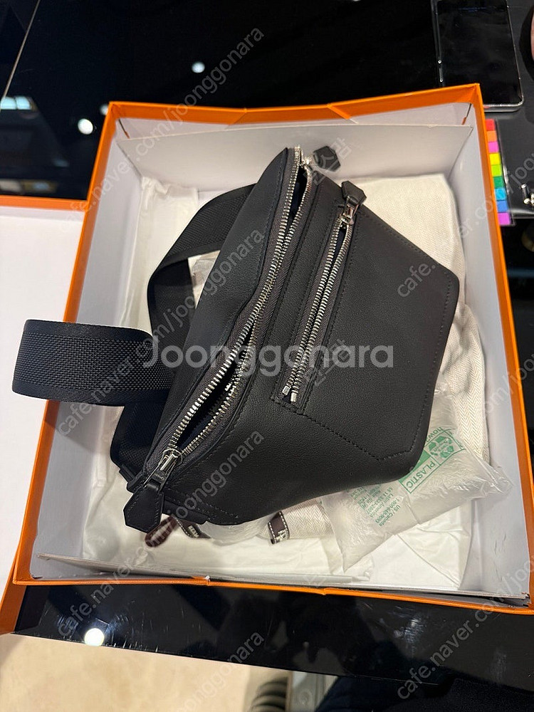에르메스 시티슬라이드 벨트백 (1회착용)--0