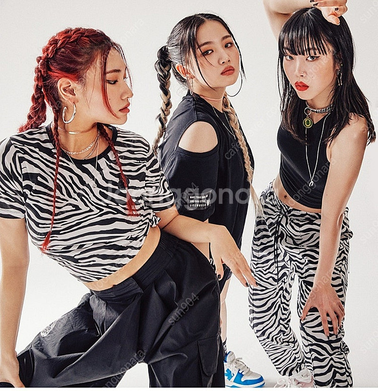 여성 라이프워크 볼륨라독 숏반팔티셔츠 스걸파턴즈 나현착...--9