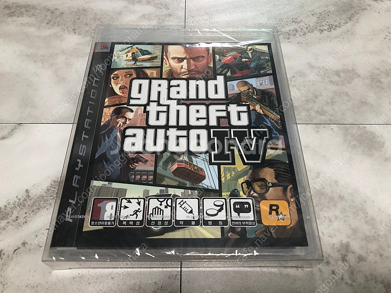 PS3 GTA4 미개봉 새제품--0