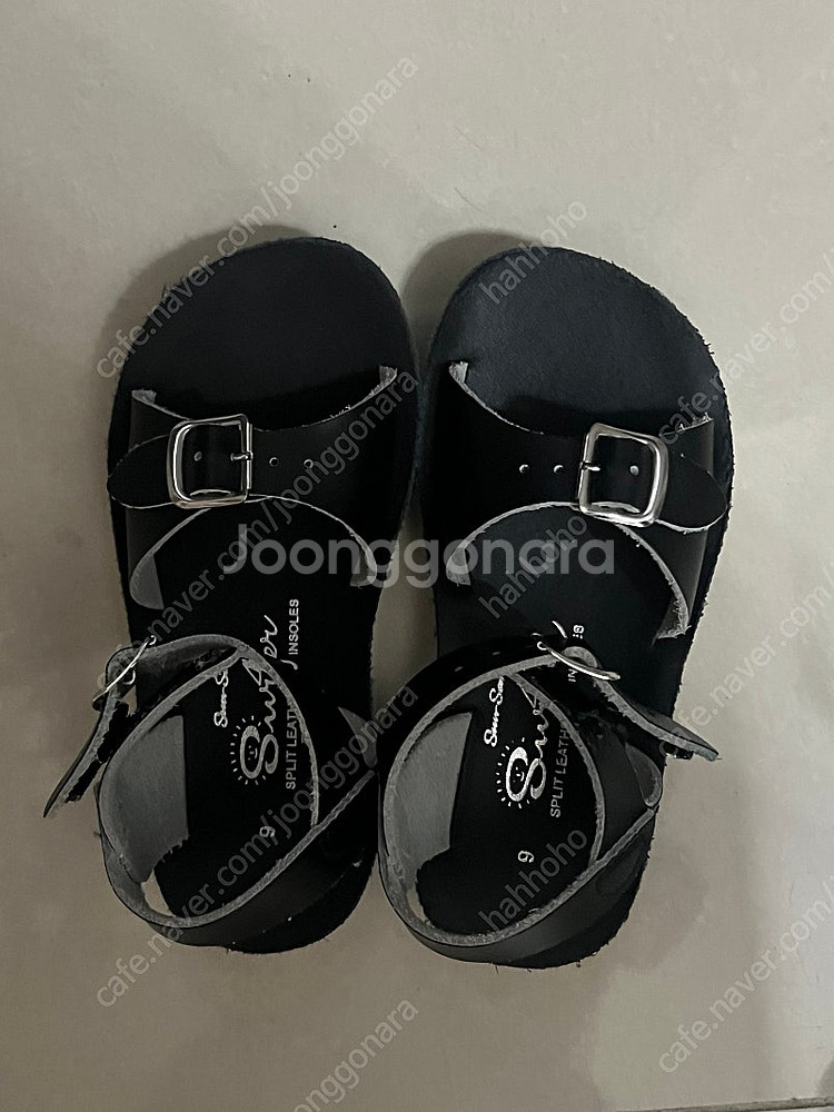 솔트워터 서퍼 블랙 9사이즈 벨크로O--0