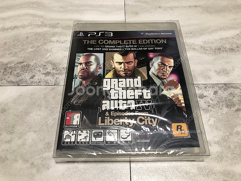 PS3 GTA4 에피소드 프롬 리버티 시티 CE 미개봉...--0