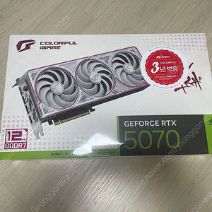RTX 5070 ultra oc 12gb 미개봉