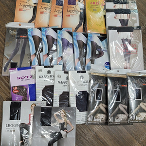 9부 무발 스타킹 레깅스 23장