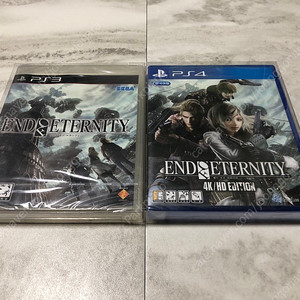 엔드 오브 이터니티(PS3/PS4) 미개봉 새제품