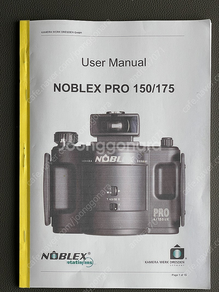 NOBLEX PRO 6 150E2 파노라마 중형 필름 ...--8