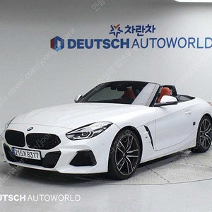 흰색 BMW Z4 중고 BMW 중고 sDrive 20I M 스포츠 중고차 리스 가능 차량 38,385 km