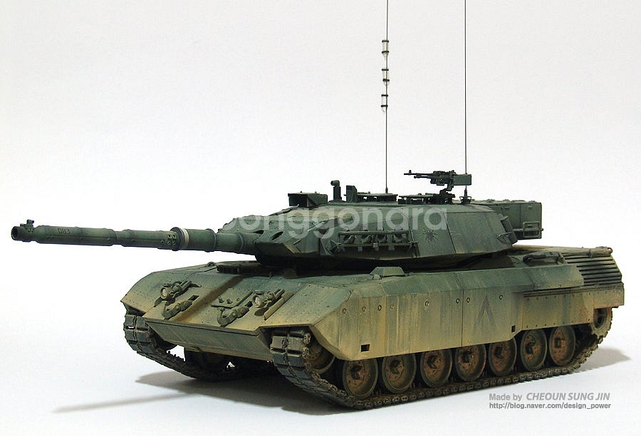 [프라모델 제작 도색완성작] Leopard C2 MEX...--1