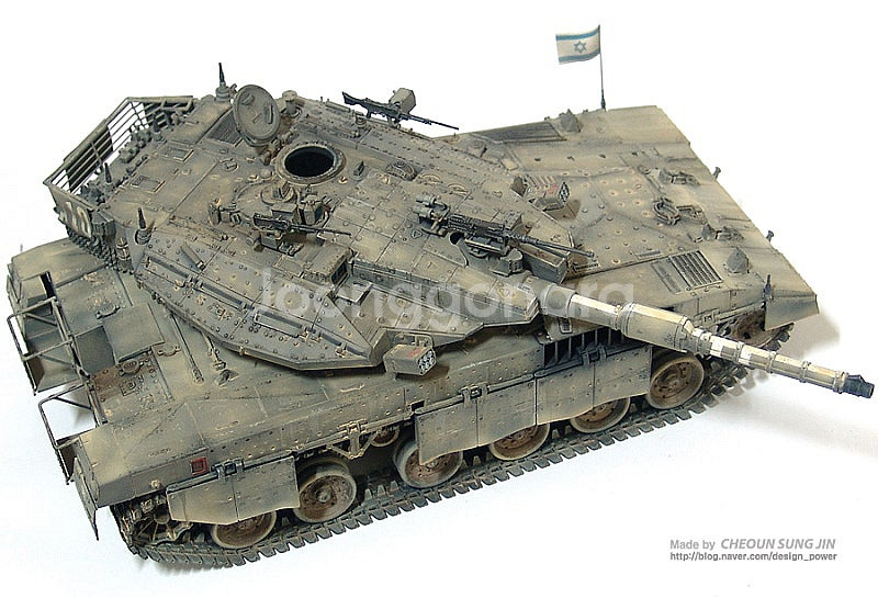[프라모델 제작 도색완성작] Merkava Mk.3D--0
