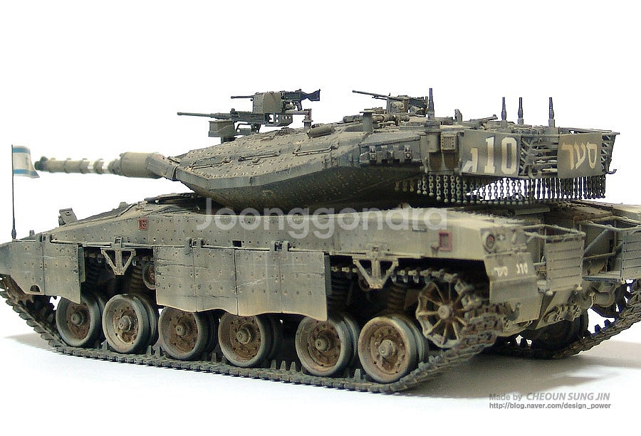 [프라모델 제작 도색완성작] Merkava Mk.3D--1
