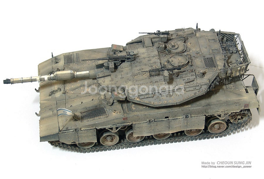 [프라모델 제작 도색완성작] Merkava Mk.3D--2