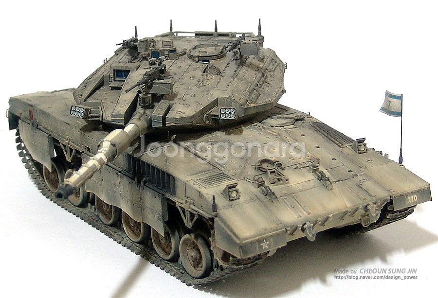 [프라모델 제작 도색완성작] Merkava Mk.3D--3