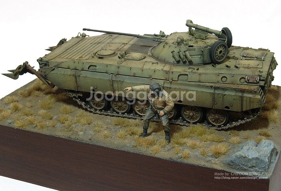 [프라모델 제작 도색완성작] BMP-2D 비넷--2