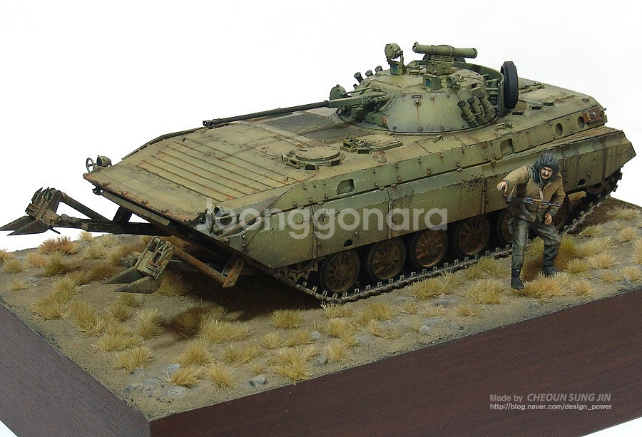 [프라모델 제작 도색완성작] BMP-2D 비넷--3
