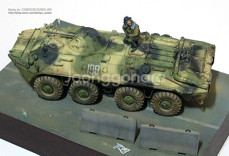[프라모델 제작 도색완성작] ﻿BTR-70 (vigne...--0