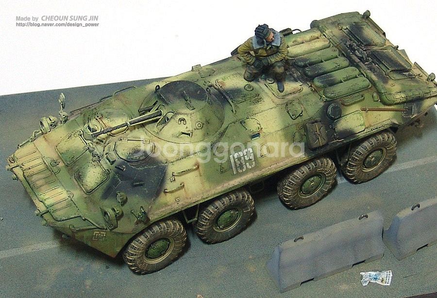 [프라모델 제작 도색완성작] ﻿BTR-70 (vigne...--1