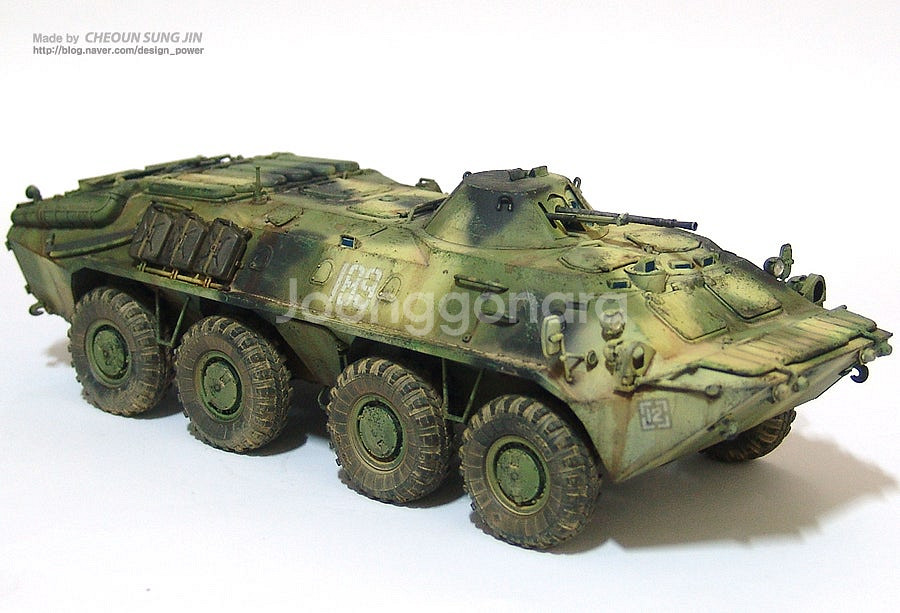 [프라모델 제작 도색완성작] ﻿BTR-70 (vigne...--4