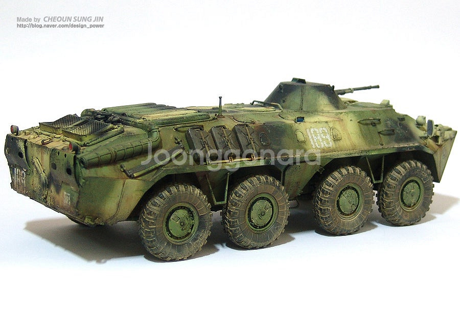 [프라모델 제작 도색완성작] ﻿BTR-70 (vigne...--6