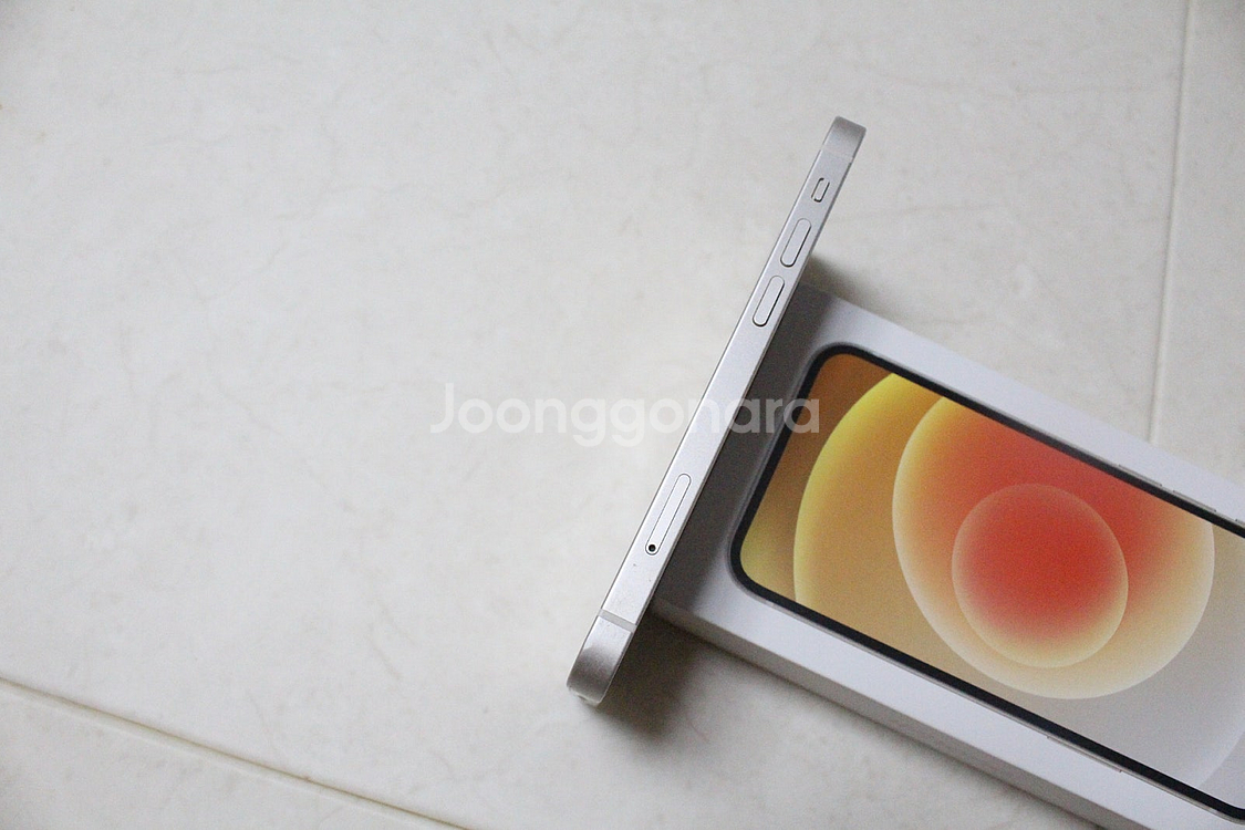 애플 아이폰 12 미니 화이트 128GB--3