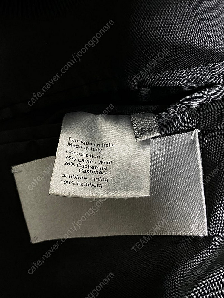 Dior HOMME 울캐시미어 코트 58--9